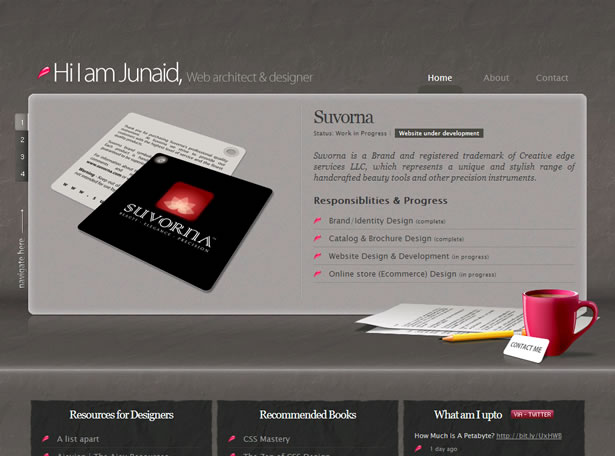 How to Create an Organic Web Design <br/> (and Showcase) site7