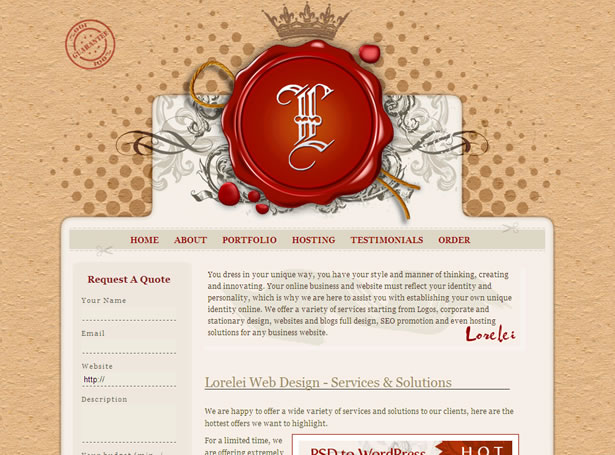 How to Create an Organic Web Design <br/> (and Showcase) site8