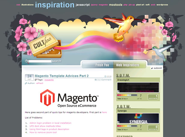 How to Create an Organic Web Design <br/> (and Showcase) site16