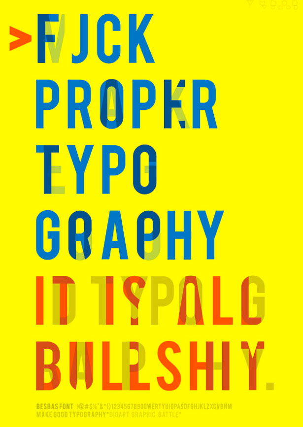 30 Typography Posters That You've Probably Never Seen Before 02 1