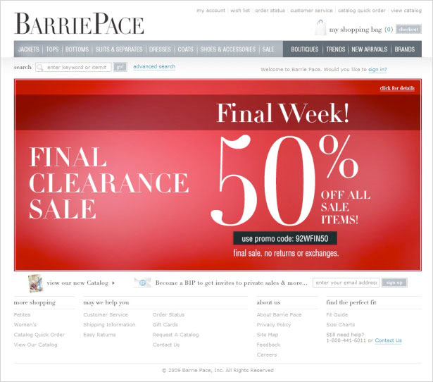 35 Inspirational Fashion Website Designs Barrie Pace