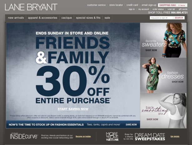 35 Inspirational Fashion Website Designs Lane Bryant