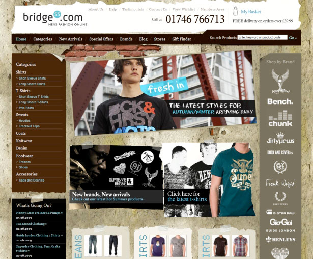 35 Inspirational Fashion Website Designs Bridge55