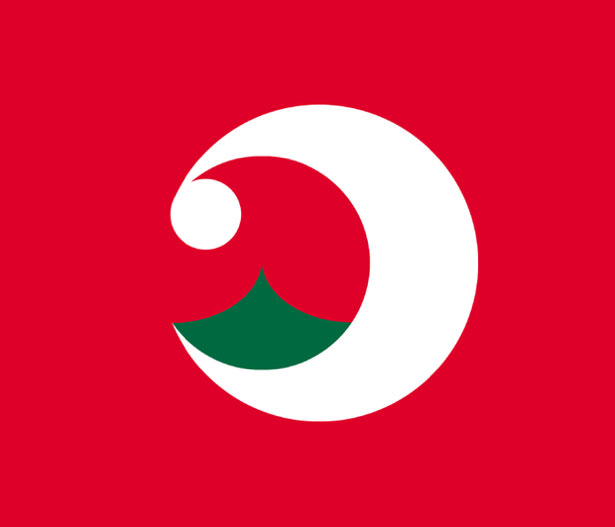 100 Examples of Japanese Municipal Flags RishiriHokkaido