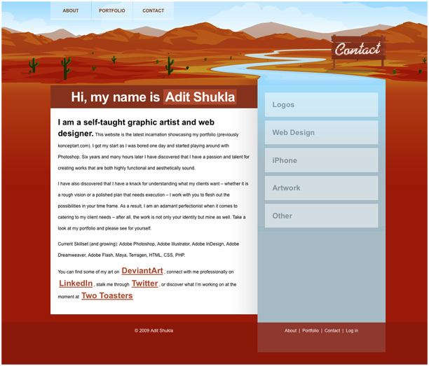 25 Examples of Web 2.0 and Traditional Design Rules Coming Together adit shukla