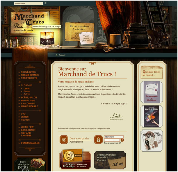 25 Examples of Web 2.0 and Traditional Design Rules Coming Together marchand