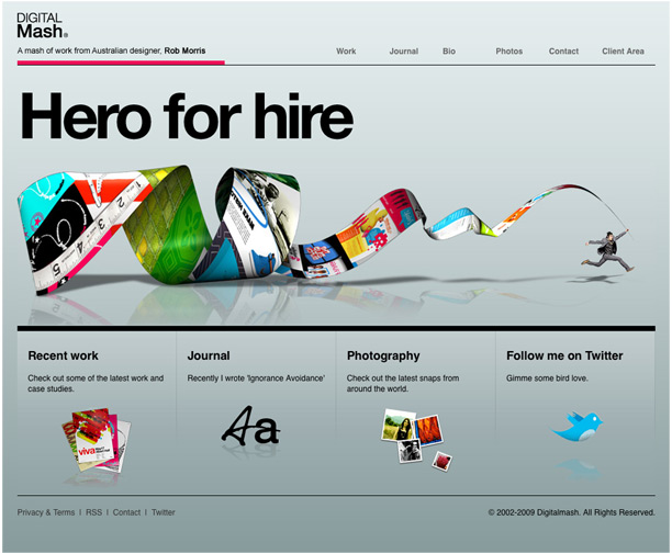 25 Examples of Web 2.0 and Traditional Design Rules Coming Together digital mash