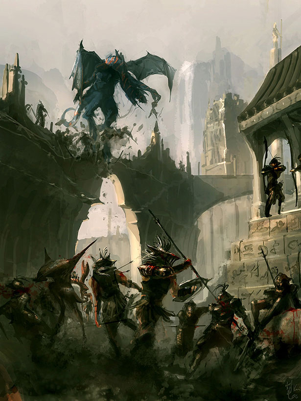 50 Incredible Examples of Battle Art art 48