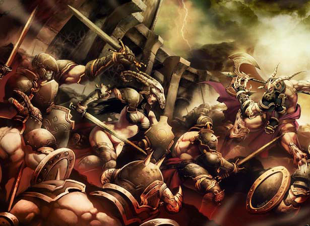 50 Incredible Examples of Battle Art art 50