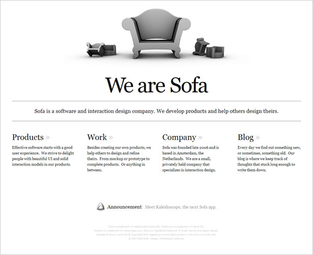 Creating the "Perfect" Portfolio Made by Sofa