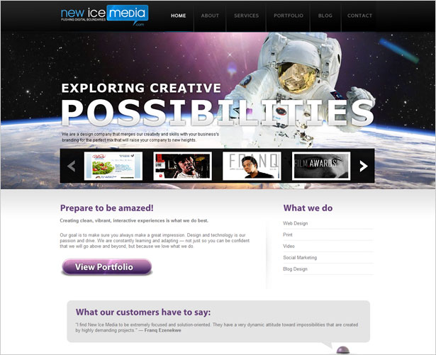 Creating the "Perfect" Portfolio New Ice Media