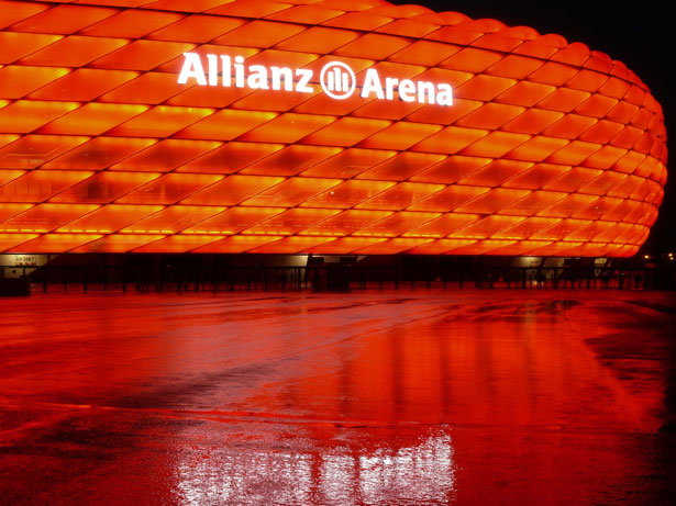 30+ Dazzling and Interactive Media Facades AllianzArena