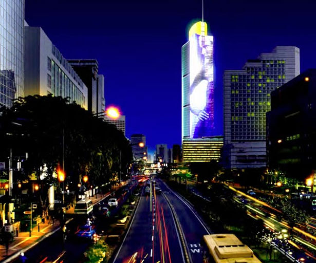 30+ Dazzling and Interactive Media Facades indotower
