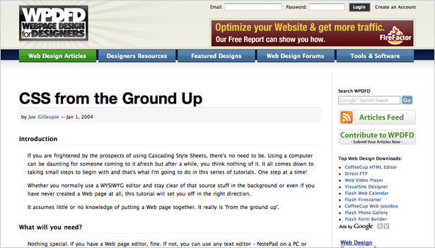 250+ Resources to Help You Become a CSS Expert cssfromthegroundup