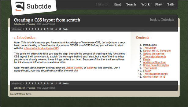 250+ Resources to Help You Become a CSS Expert creatingacsslayoutfromscratch