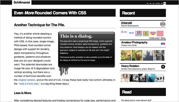 250+ Resources to Help You Become a CSS Expert evenmoreroundedcornerswithcss