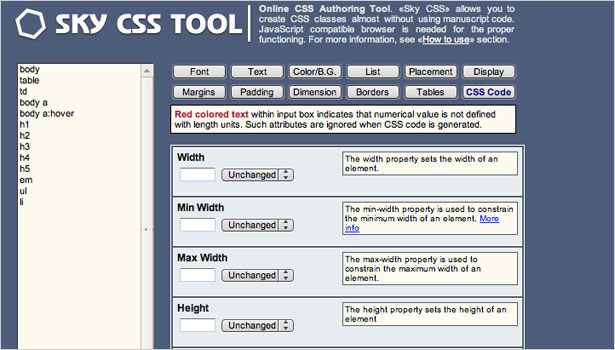 250+ Resources to Help You Become a CSS Expert skycsstool