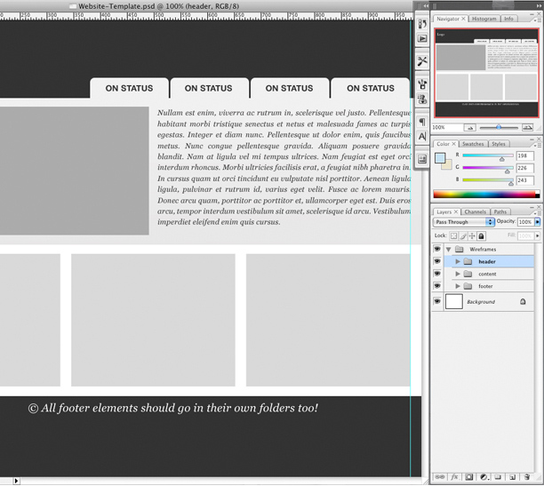 How to Effectively Organize your Photoshop Layers 1a 2