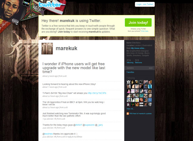 100 Creative Twitter Backgrounds Featuring Illustration Twitter Background Image