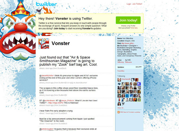 100 Creative Twitter Backgrounds Featuring Illustration Twitter Background Image