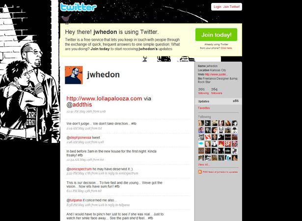 100 Creative Twitter Backgrounds Featuring Illustration Twitter Background Image