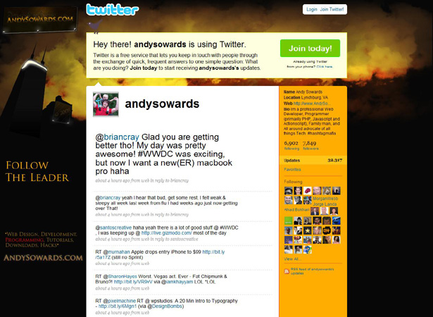 100 Creative Twitter Backgrounds Featuring Illustration Twitter Background Image