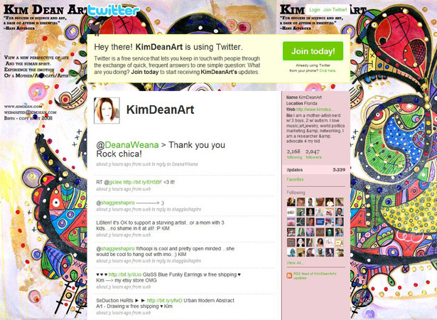 100 Creative Twitter Backgrounds Featuring Illustration Twitter Background Image