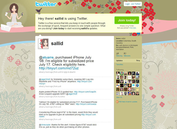 100 Creative Twitter Backgrounds Featuring Illustration Twitter Background Image