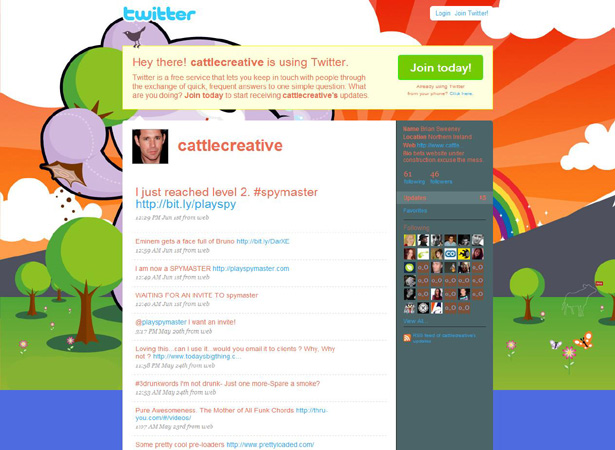 100 Creative Twitter Backgrounds Featuring Illustration Twitter Background Image