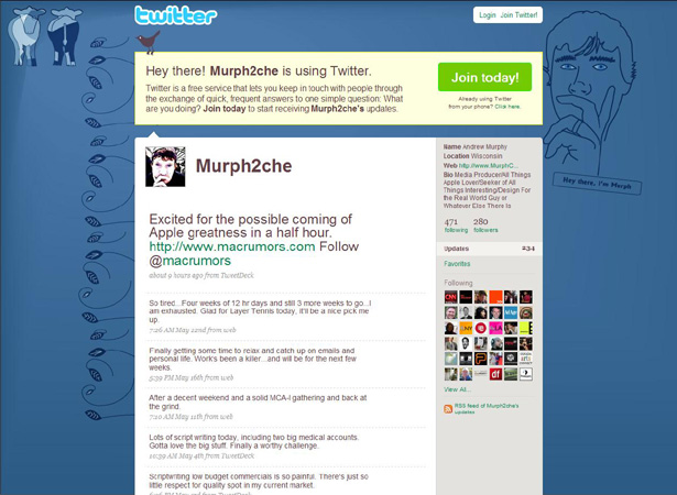 100 Creative Twitter Backgrounds Featuring Illustration Twitter Background Image