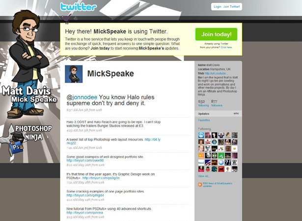 100 Creative Twitter Backgrounds Featuring Illustration Twitter Background Image