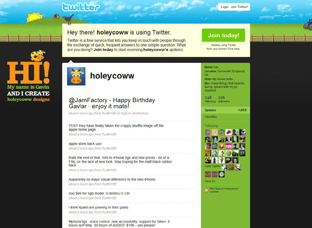100 Creative Twitter Backgrounds Featuring Illustration Twitter Background Image