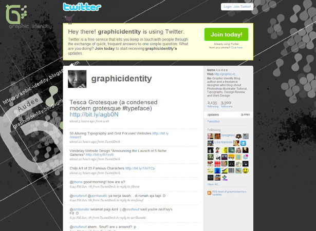 100 Creative Twitter Backgrounds Featuring Illustration Twitter Background Image