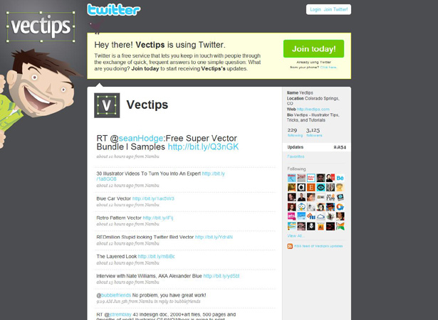 100 Creative Twitter Backgrounds Featuring Illustration Twitter Background Image