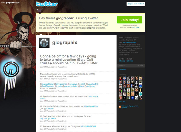 100 Creative Twitter Backgrounds Featuring Illustration Twitter Background Image