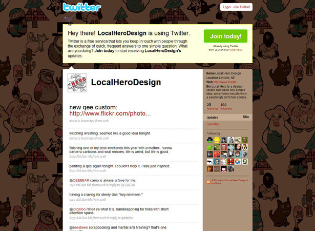 100 Creative Twitter Backgrounds Featuring Illustration Twitter Background Image