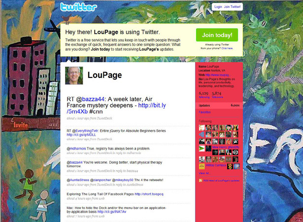 100 Creative Twitter Backgrounds Featuring Illustration Twitter Background Image