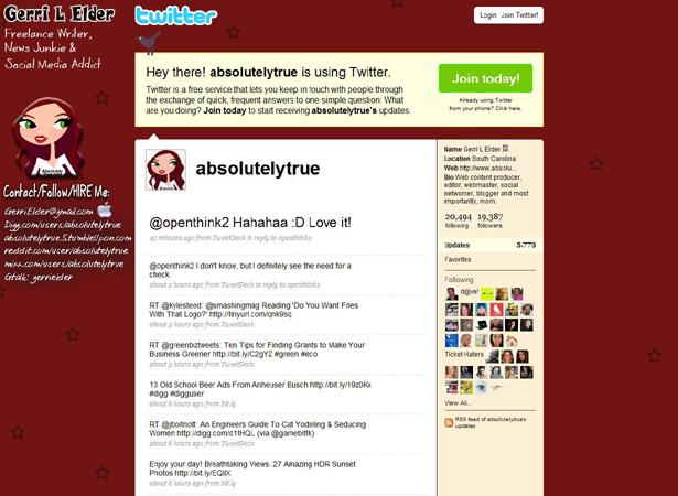 100 Creative Twitter Backgrounds Featuring Illustration Twitter Background Image