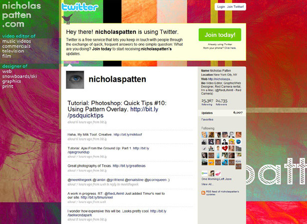 100 Creative Twitter Backgrounds Featuring Illustration Twitter Background Image