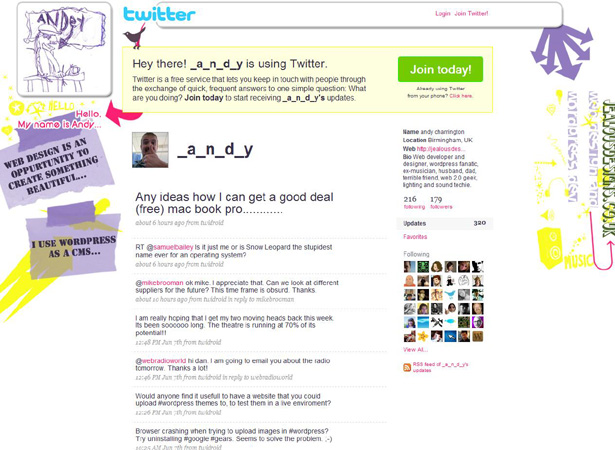 100 Creative Twitter Backgrounds Featuring Illustration Twitter Background Image