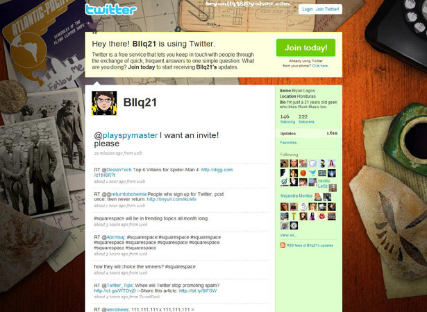 100 Creative Twitter Backgrounds Featuring Illustration Twitter Background Image