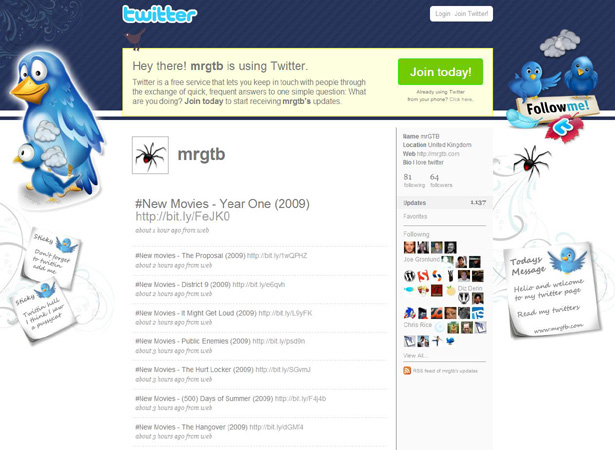 100 Creative Twitter Backgrounds Featuring Illustration Twitter Background Image