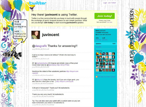 100 Creative Twitter Backgrounds Featuring Illustration Twitter Background Image