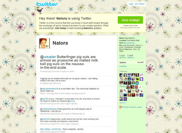 100 Creative Twitter Backgrounds Featuring Illustration Twitter Background Image