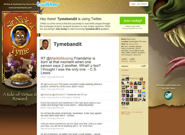 100 Creative Twitter Backgrounds Featuring Illustration Twitter Background Image