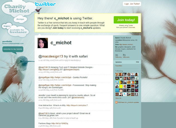 100 Creative Twitter Backgrounds Featuring Illustration Twitter Background Image