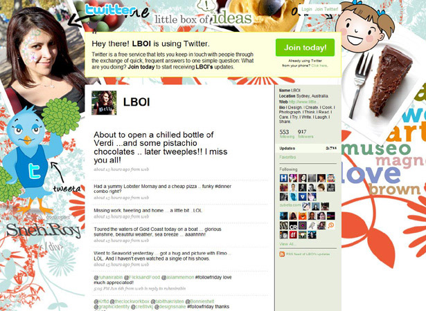 100 Creative Twitter Backgrounds Featuring Illustration Twitter Background Image