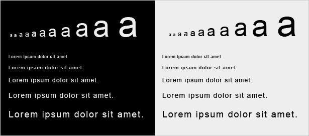 The Dos and Don'ts of Dark Web Design Text Size Matters