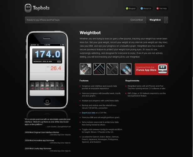 The Dos and Don'ts of Dark Web Design Tapbots