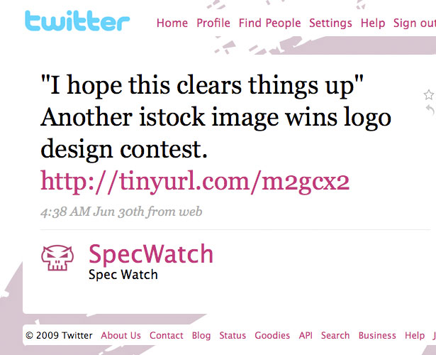 Interview with SpecWatch: <br/>The Naked Truth About Design Contests 2 152